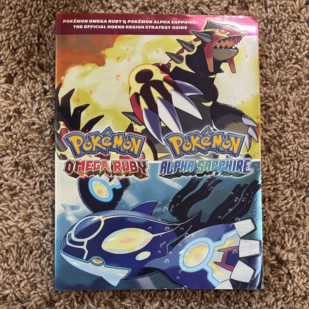 Pokemon Omega Ruby & Alpha Sapphire Guide - Black, Blue, Red